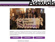 Tablet Screenshot of newenglandasexuals.org